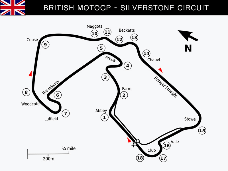 British MotoGP Silverstone Circuit, Schedule & Betting Tips